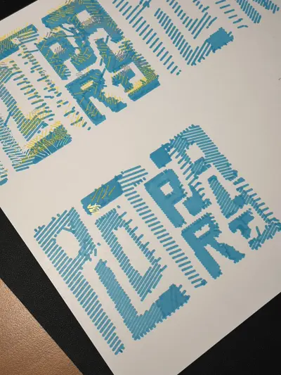 Some early plot party test plots